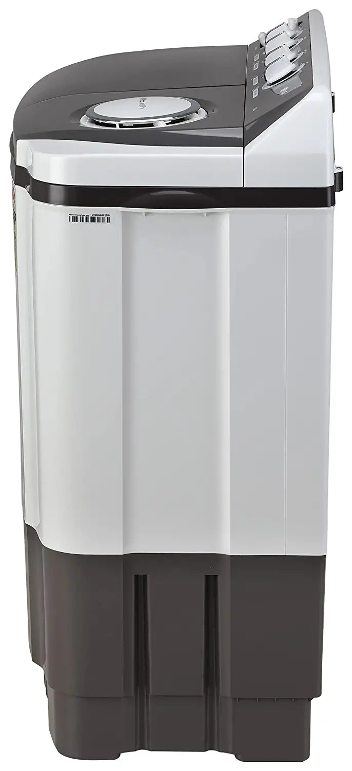 LG 7 Kg 5 Star Semi-Automatic Top Loading Washing Machine (P7020NGAZ, Dark Gray, Wind Jet Dry)