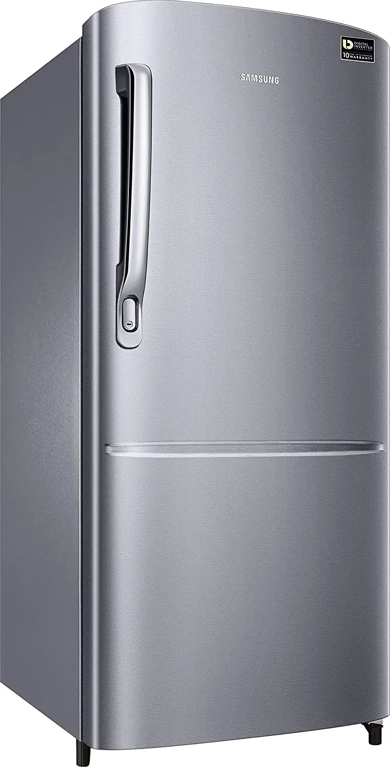 Samsung 192 L 3 Star Inverter Direct-Cool Single Door Refrigerator (RR20T172YS8/HL, Elegant Inox)