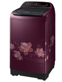 Samsung 8 Kg 5 Star Inverter Fully-Automatic Top Loading Washing Machine (WA80T4560BM/TL, Magnolia Plum, Activ Wash+ Technology)