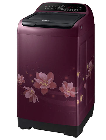 Samsung 8 Kg 5 Star Inverter Fully-Automatic Top Loading Washing Machine (WA80T4560BM/TL, Magnolia Plum, Activ Wash+ Technology)